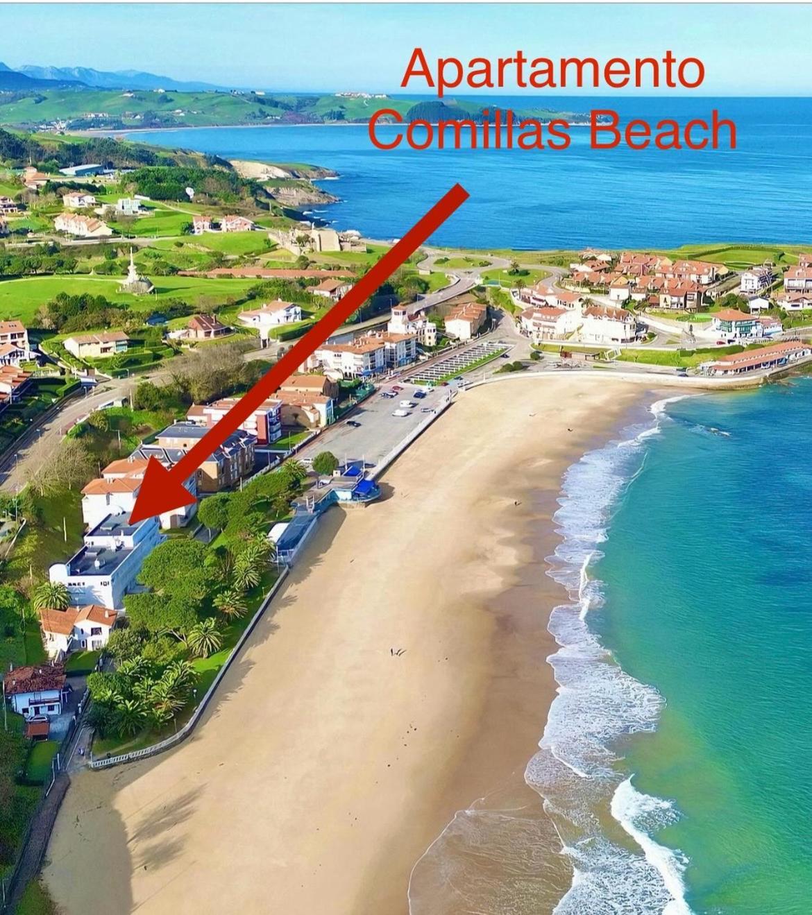 Apartamento Comillas Beach Exteriér fotografie